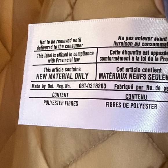 🔥BURBERRY 🔥AUTHENTIC HEATHFIELD FRINTON KNIT CUFFSS QUILTED TAN COLOR JACKET - Picture 13 of 16